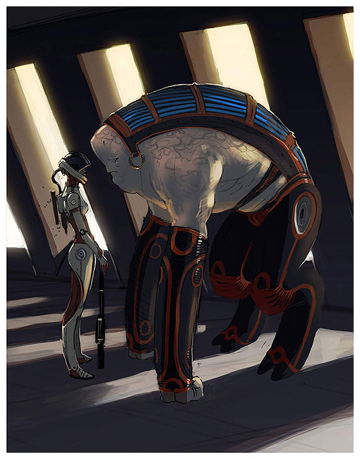 Alien Art from Mass Effect
