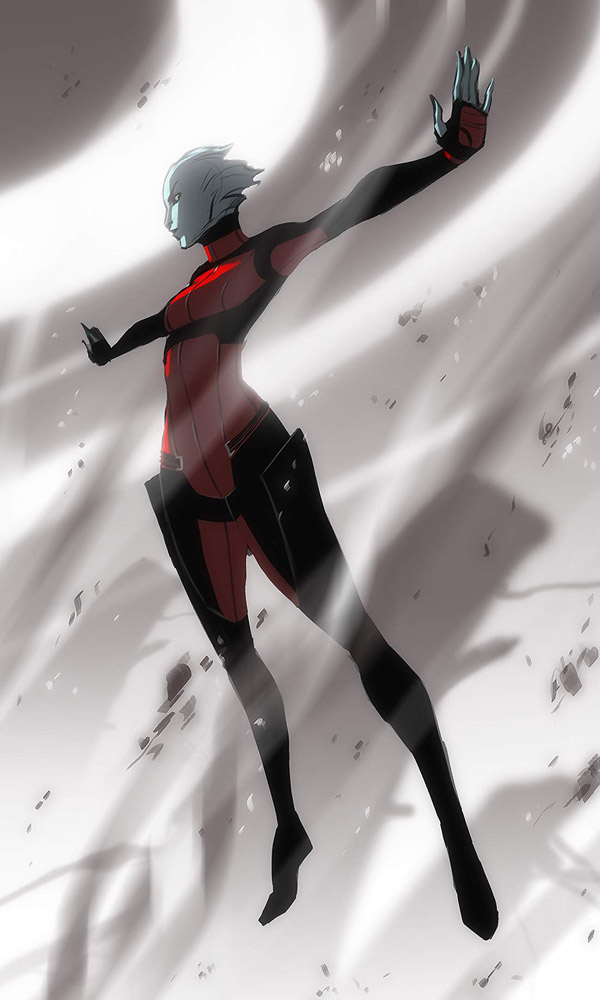 Asari Art from Mass Effect