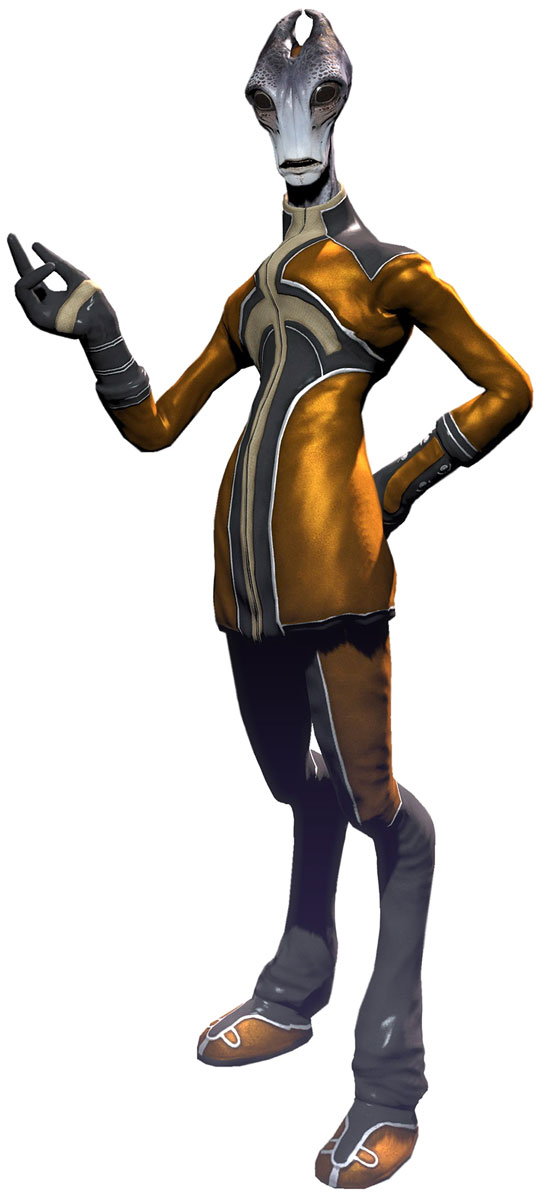 Salarian Art from Mass Effect