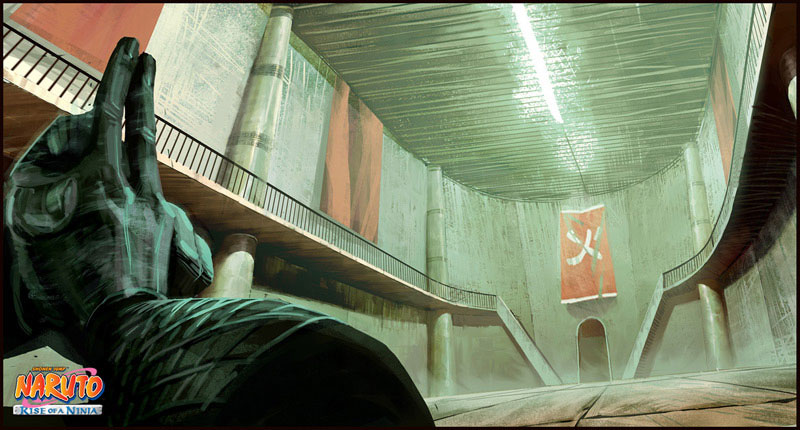 Arena Art from Naruto: Rise of a Ninja