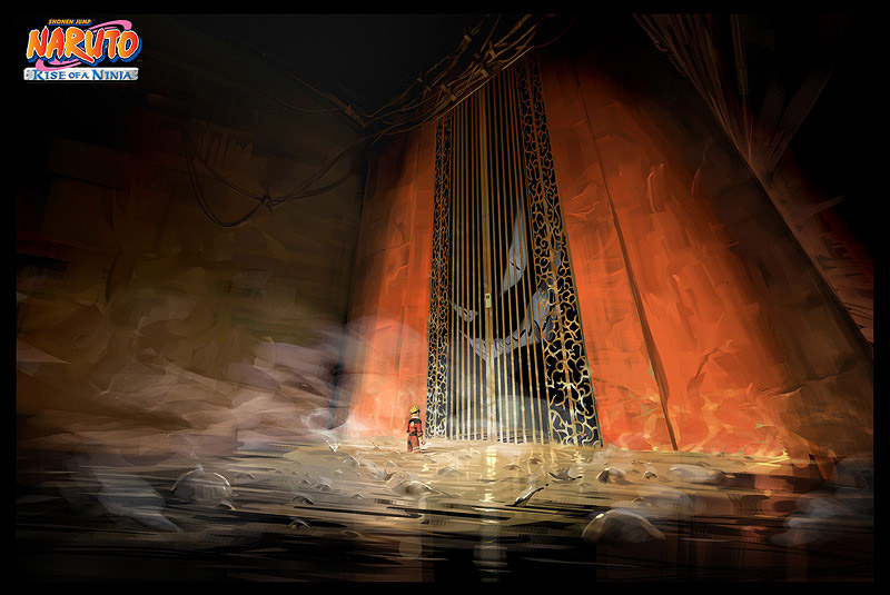 Demon Fox Cage Art from Naruto: Rise of a Ninja
