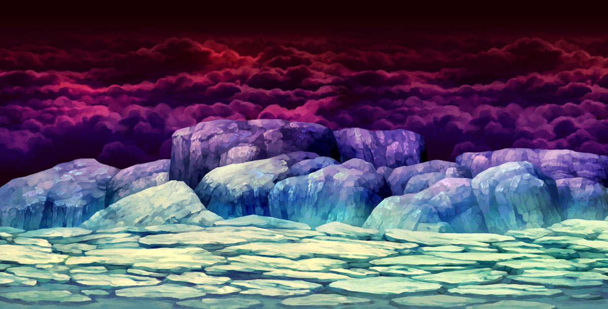 Above the Clouds Art from Odin Sphere