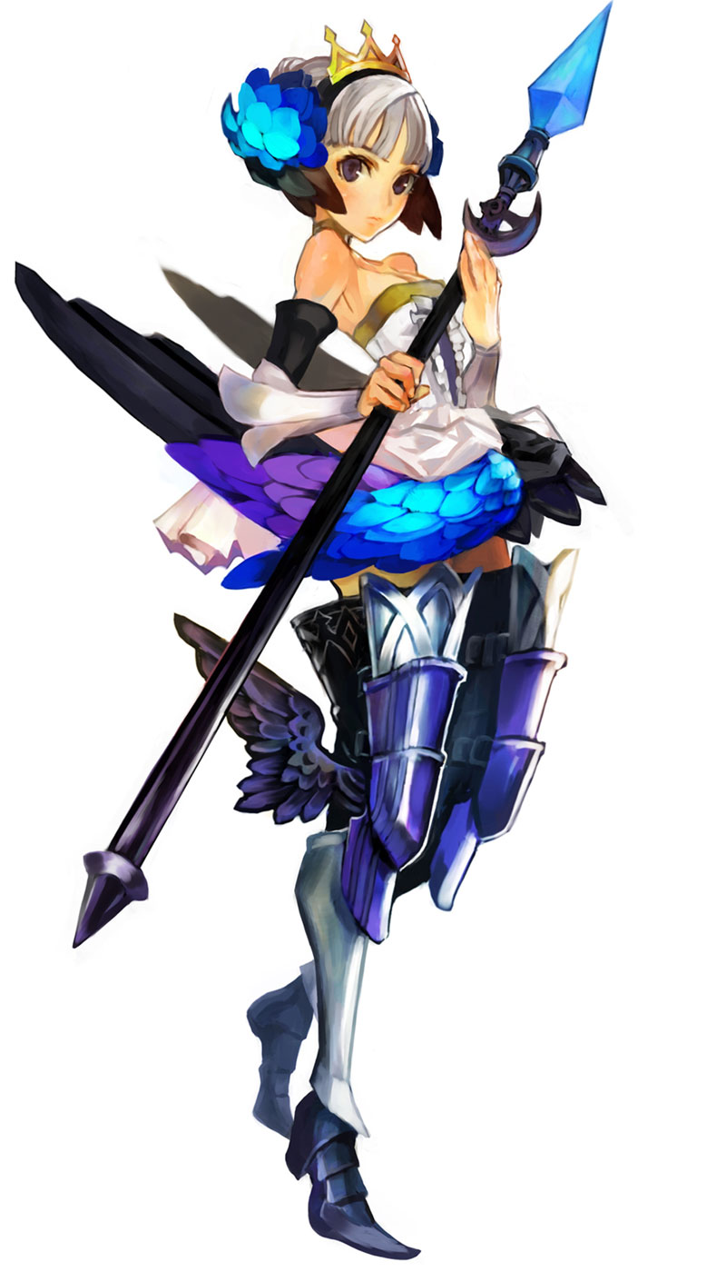 Gwendolyn Art from Odin Sphere