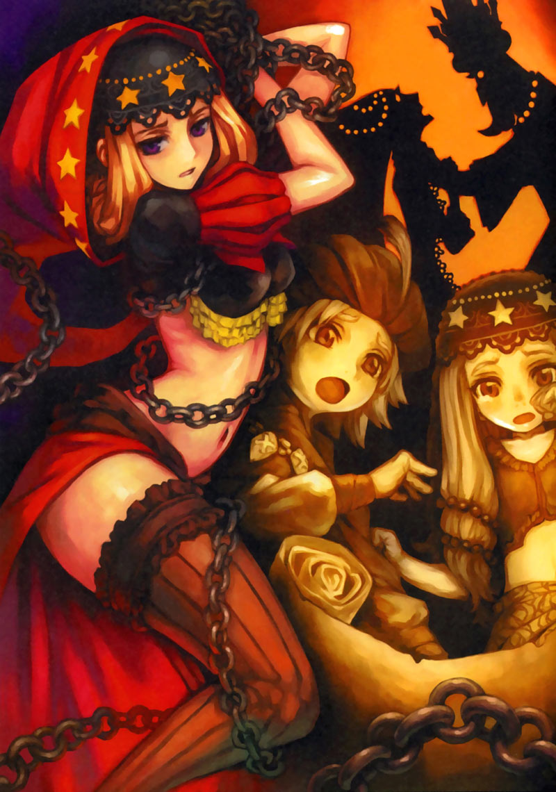 Velvet & Ingway Art from Odin Sphere
