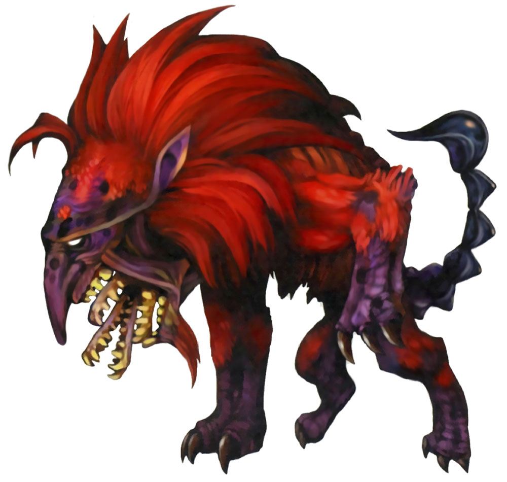 Manticora Art from Odin Sphere