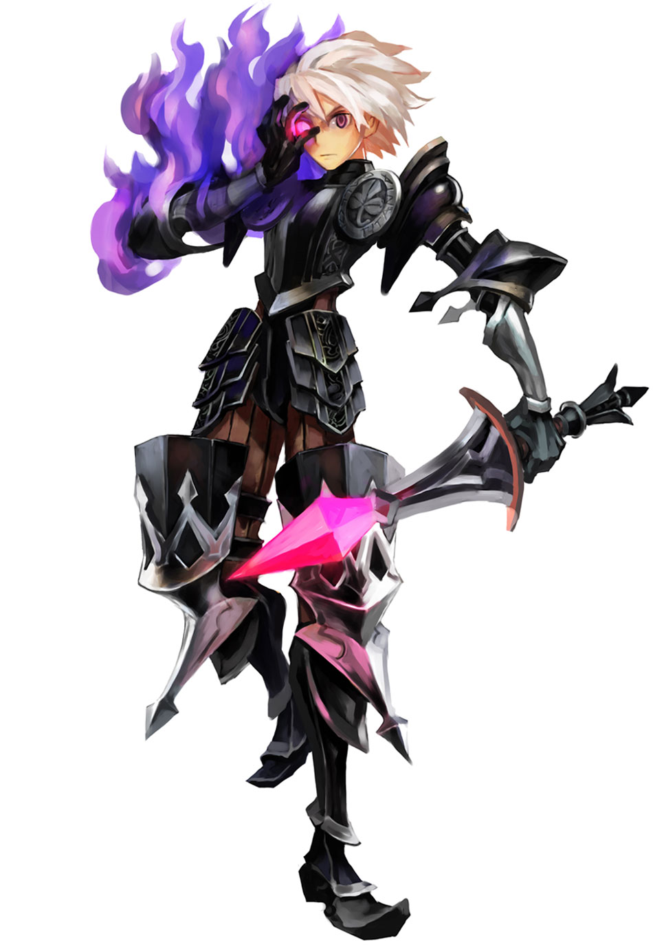 Shadow Knight Oswald Art from Odin Sphere