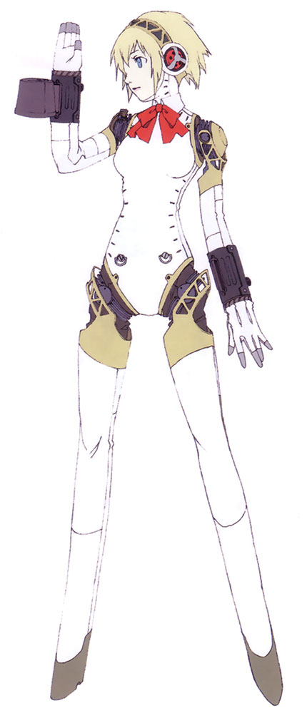 Aigis Concept Art from Shin Megami Tensei: Persona 3