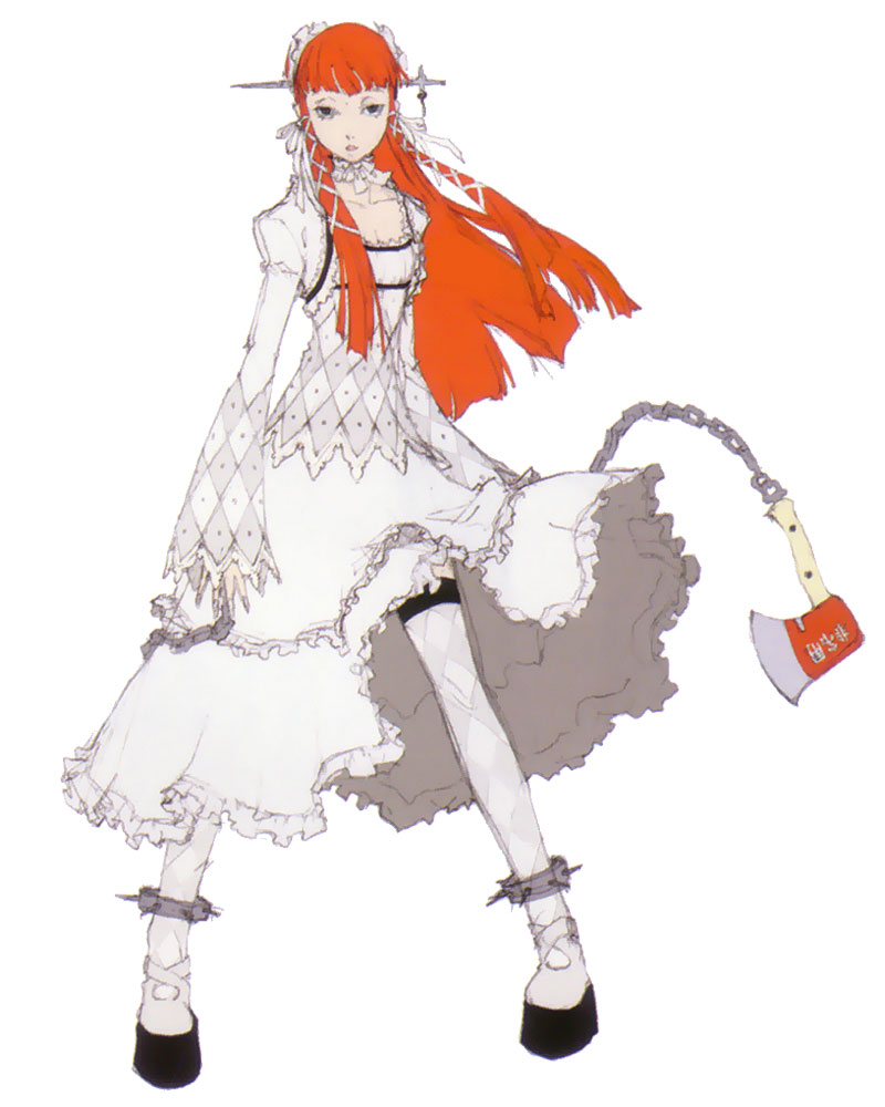 Chidori Concept Art from Shin Megami Tensei: Persona 3