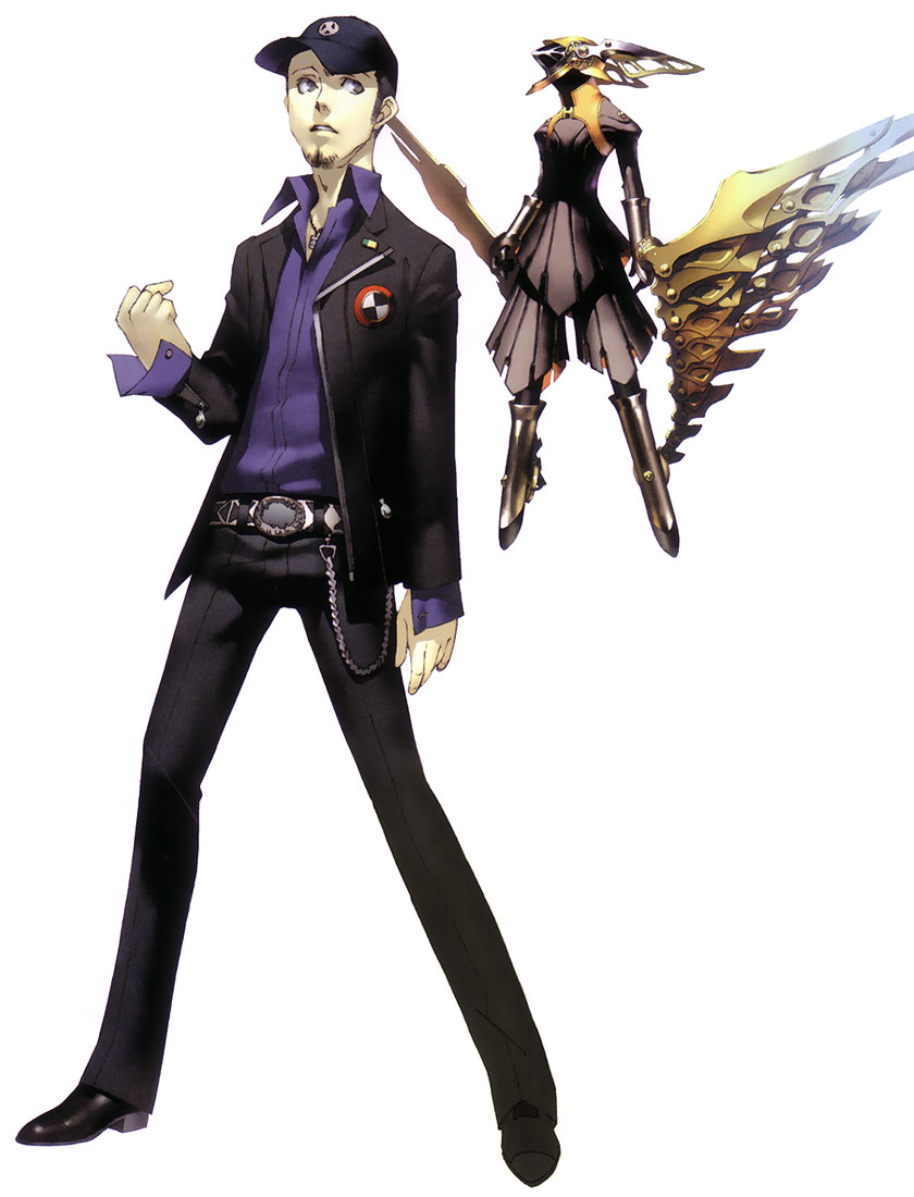 Junpei Iori Art from Shin Megami Tensei: Persona 3