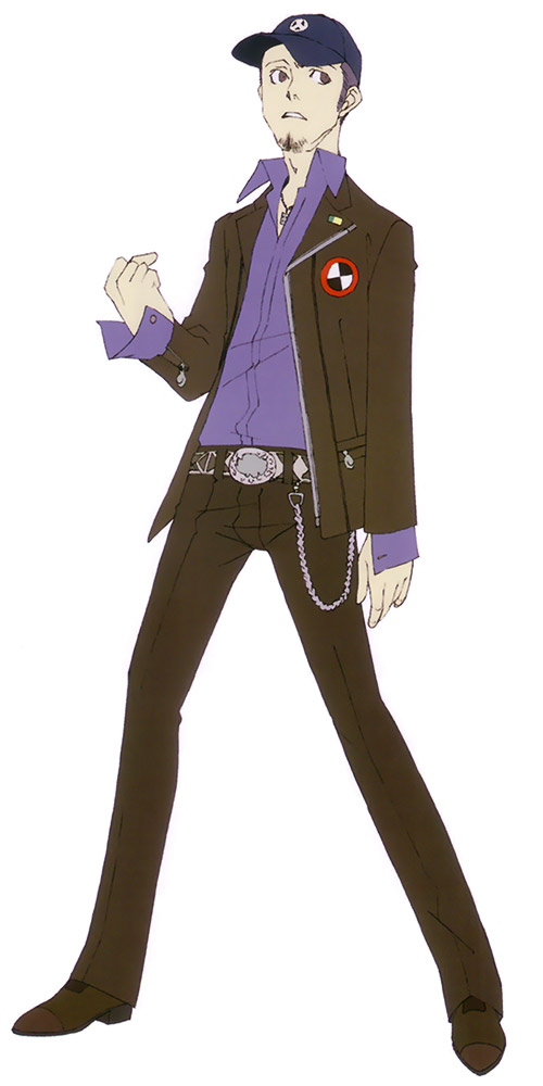 Junpei Iori Concept Art from Shin Megami Tensei: Persona 3