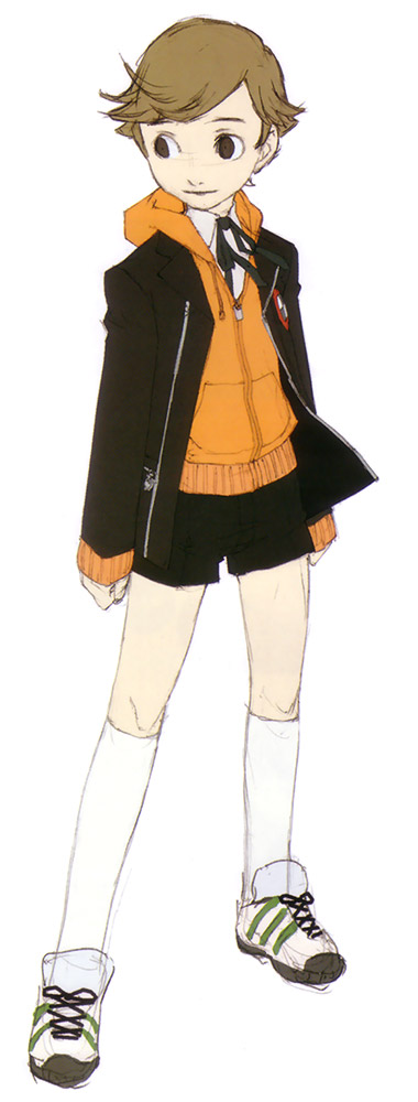 Ken Amada Concept Art from Shin Megami Tensei: Persona 3