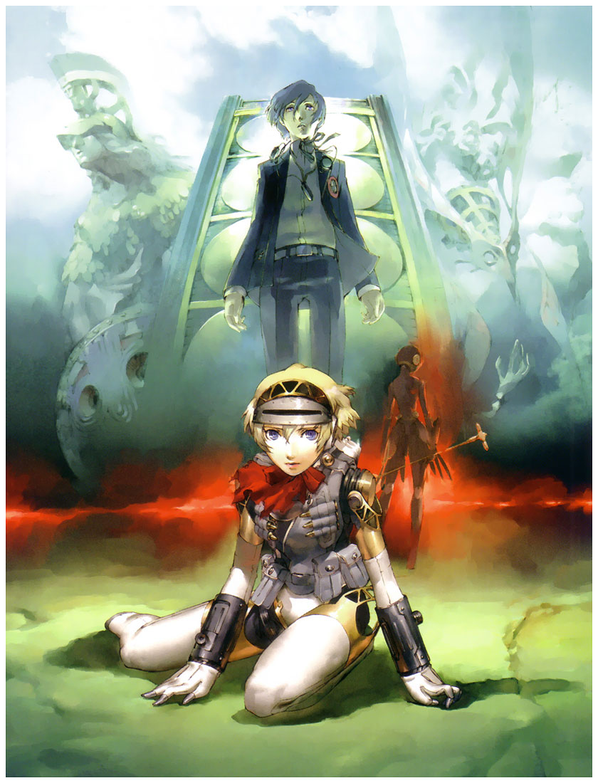 Protagonist & Aigis Art from Shin Megami Tensei: Persona 3