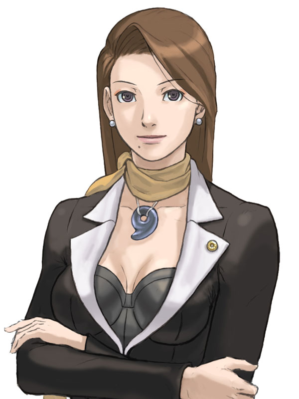 Mia Fey Portrait Art from Phoenix Wright: Ace Attorney