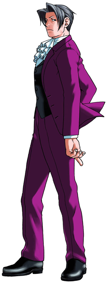 Miles Edgeworth Art from Phoenix Wright: Ace Attorney