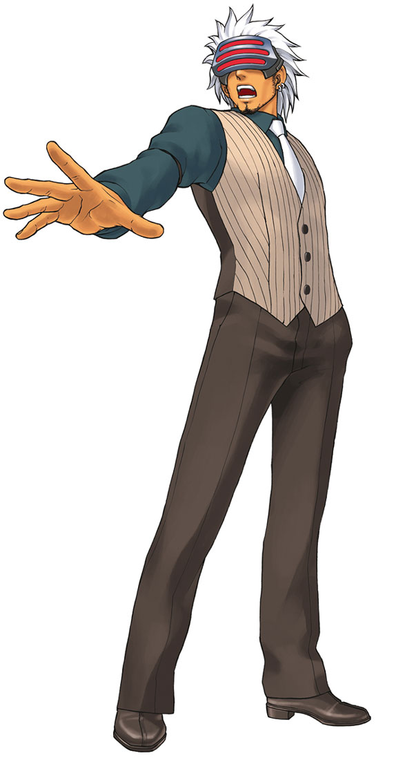 Godot Artwork from Phoenix Wright: Ace Attorney Trials and Tribulations