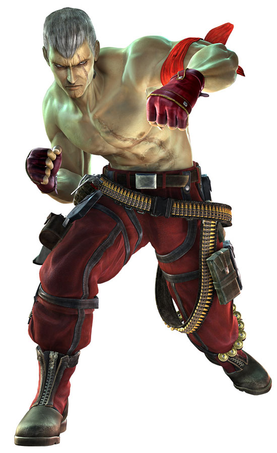 Bryan Fury Art from Tekken 5: Dark Resurrection