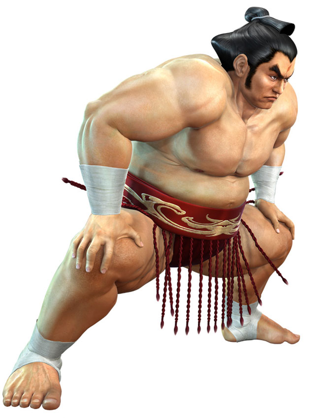 Ganryu Art from Tekken 5: Dark Resurrection