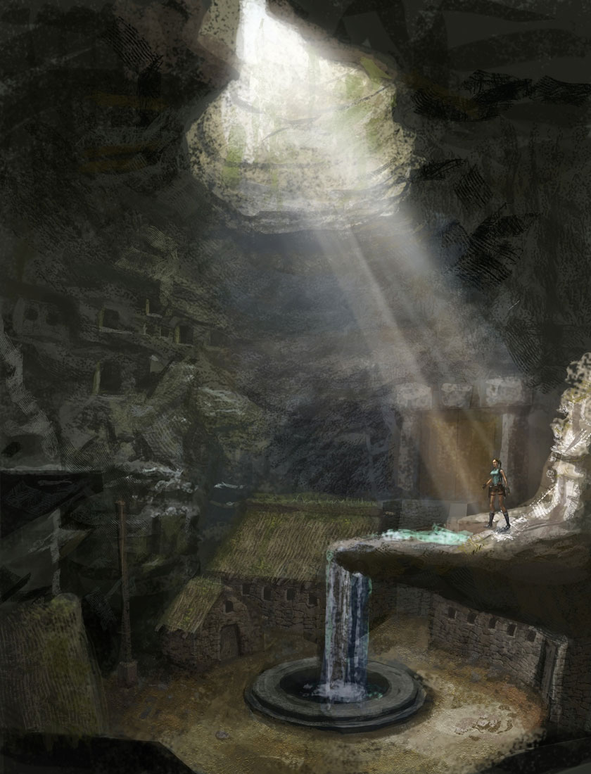 Peru - City of Vilcabamba Art from Lara Croft Tomb Raider: Anniversary