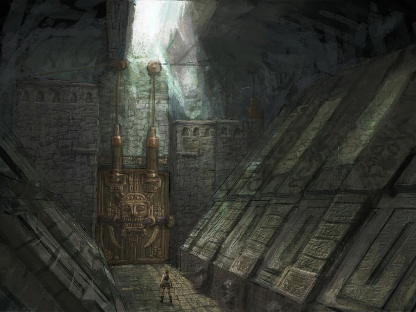 Peru - Mountain Caves Art from Lara Croft Tomb Raider: Anniversary