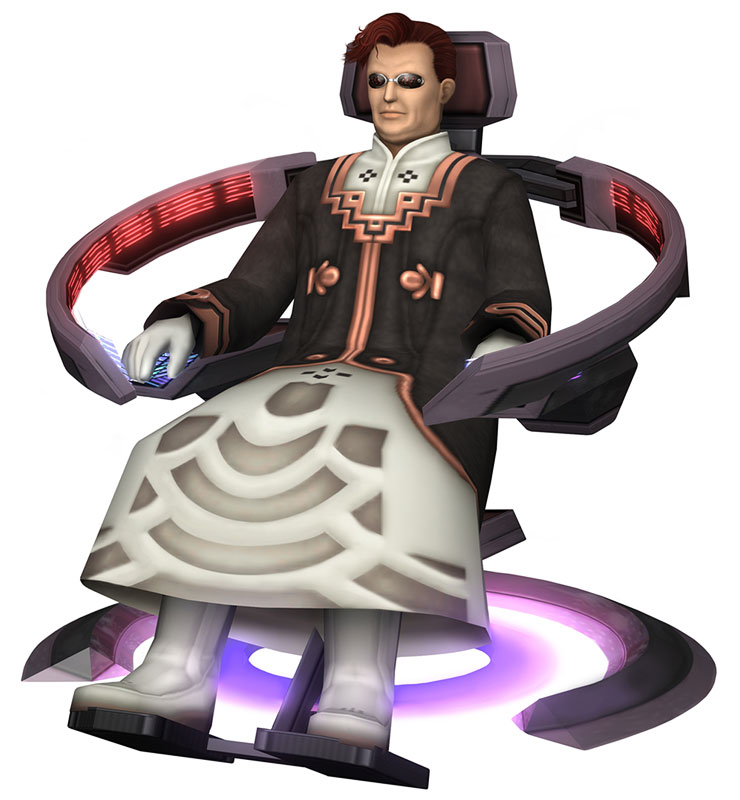 Dr. Sellers Art from Xenosaga Episode II