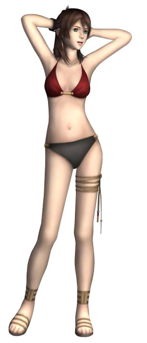 Shion in Swimsuit Art from Xenosaga Episode II