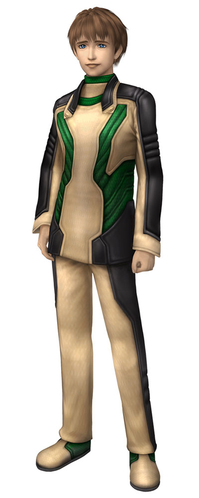 Allen Ridgeley Art from Xenosaga Episode III