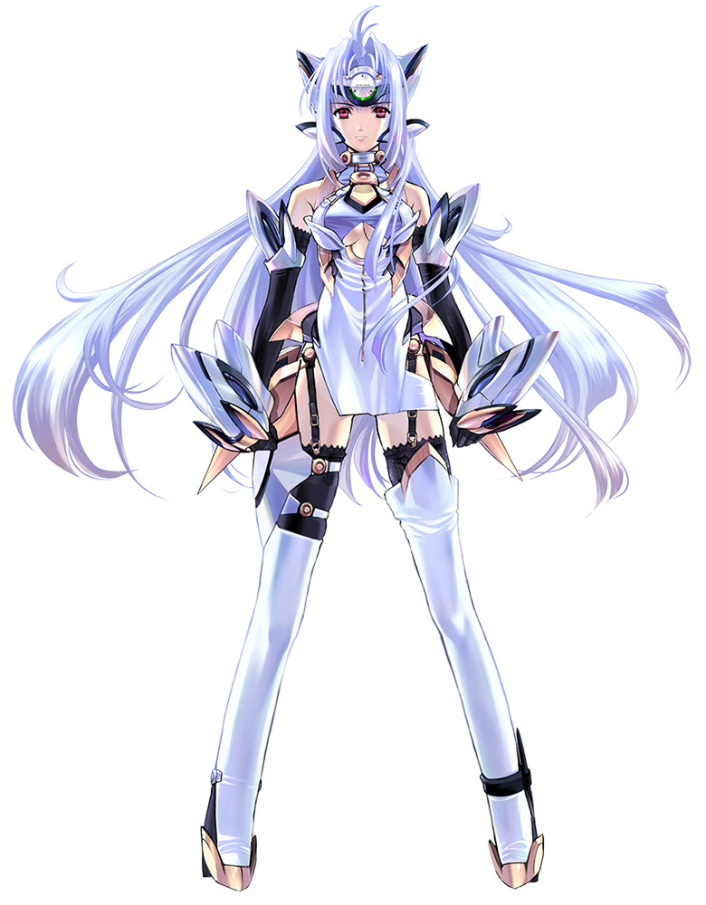 KOS-MOS Artwork from Xenosaga Episode III
