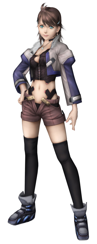 Shion Uzuki Render from Xenosaga Episode III