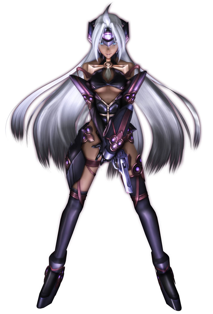 T-elos Rendered Art from Xenosaga Episode III