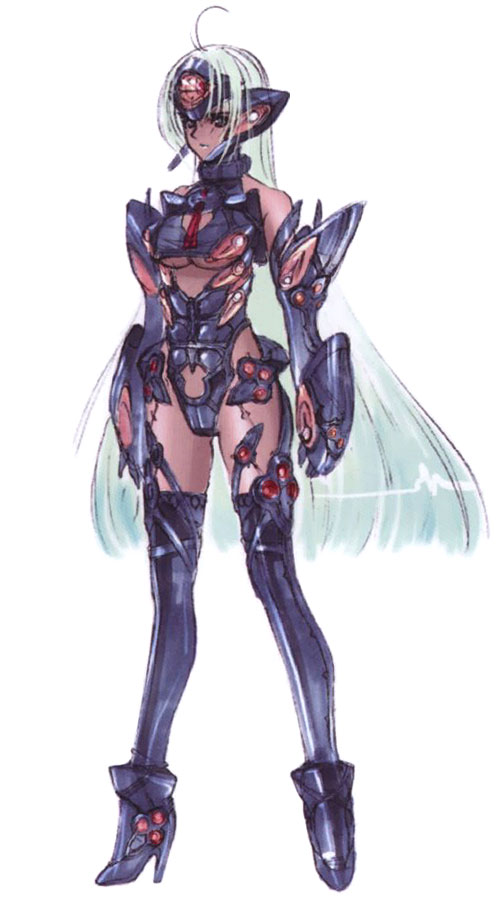 T-elos Concept Art from Xenosaga Episode III