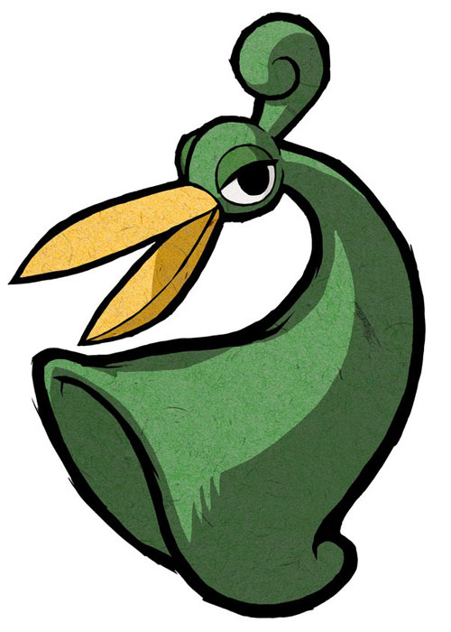 Ezlo Art from The Legend of Zelda: The Minish Cap
