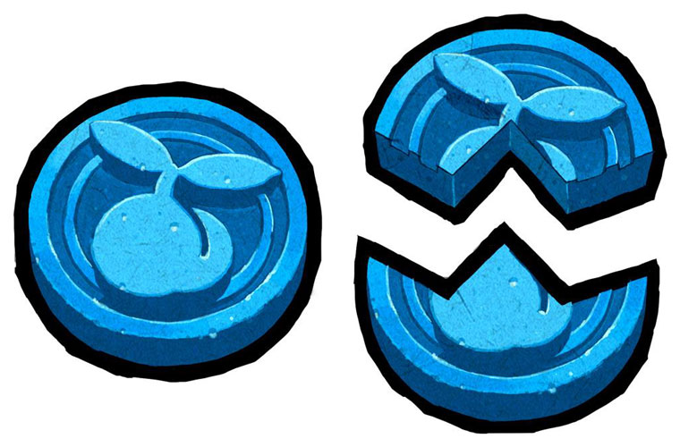Kinstone Art from The Legend of Zelda: The Minish Cap