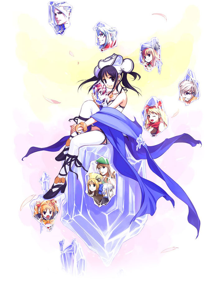 Iris Fortner & Character Faces Art from Atelier Iris 3