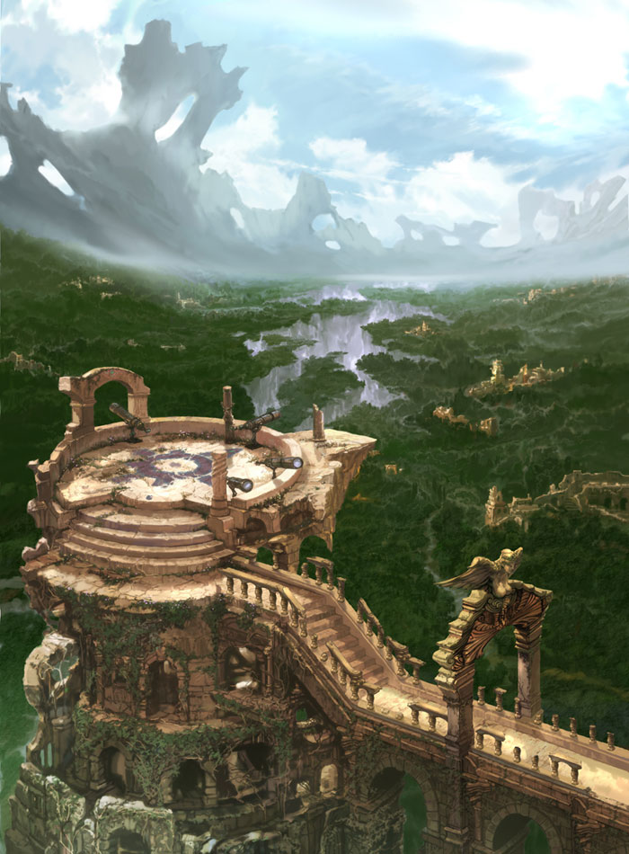Observation Tower Art from Atelier Iris 3