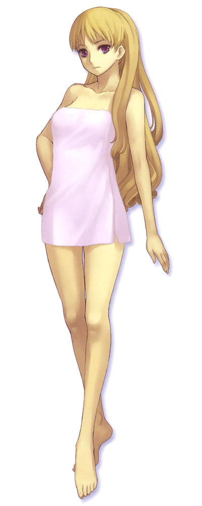 Chroche - Bath Towel Costume Art from Ar tonelico II