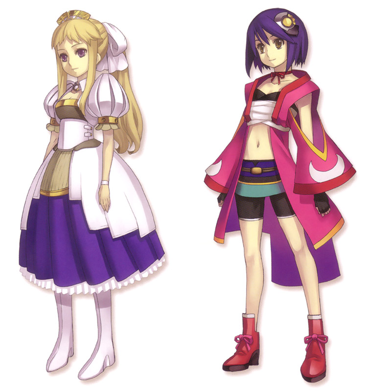 Young Chroche & Luca Art from Ar tonelico II