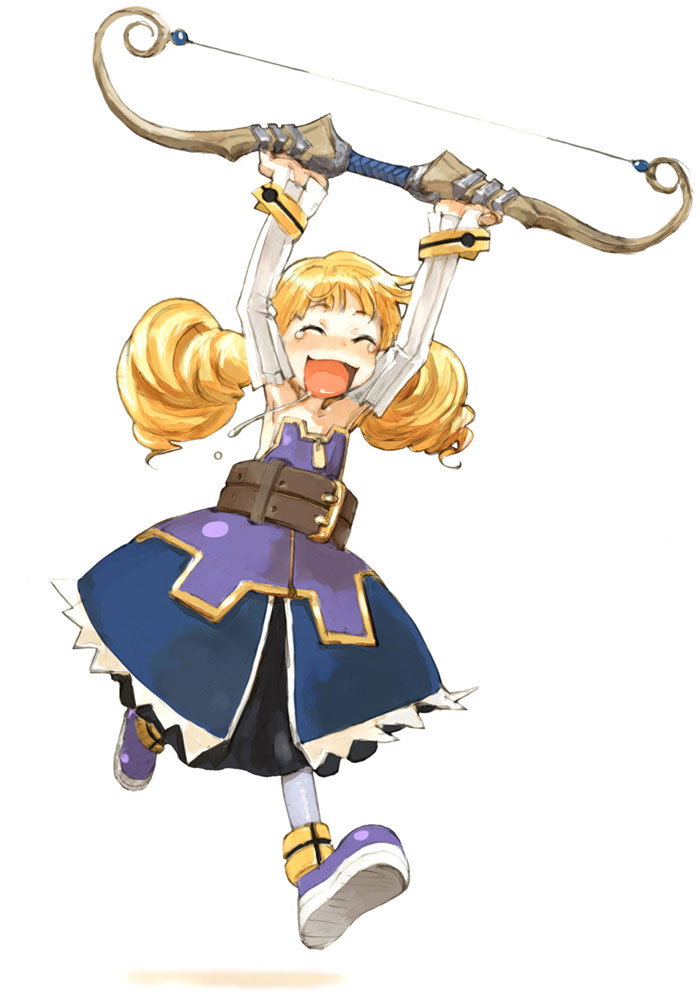Archer & Bow Art from Disgaea 2: Cursed Memories
