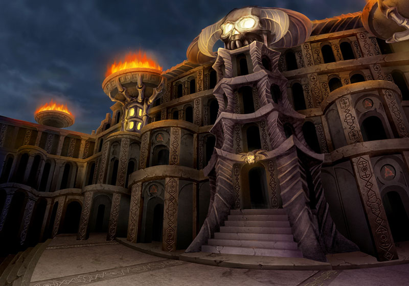 Battle Arena Art from Disgaea 2: Cursed Memories