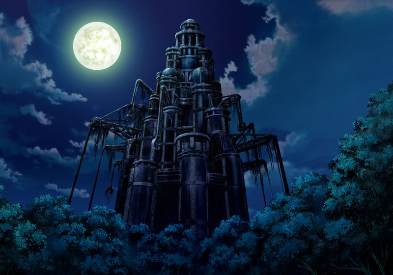 Shinra Tower Art from Disgaea 2: Cursed Memories