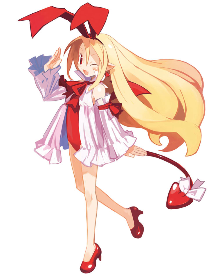 Flonne Art from Disgaea 2: Cursed Memories
