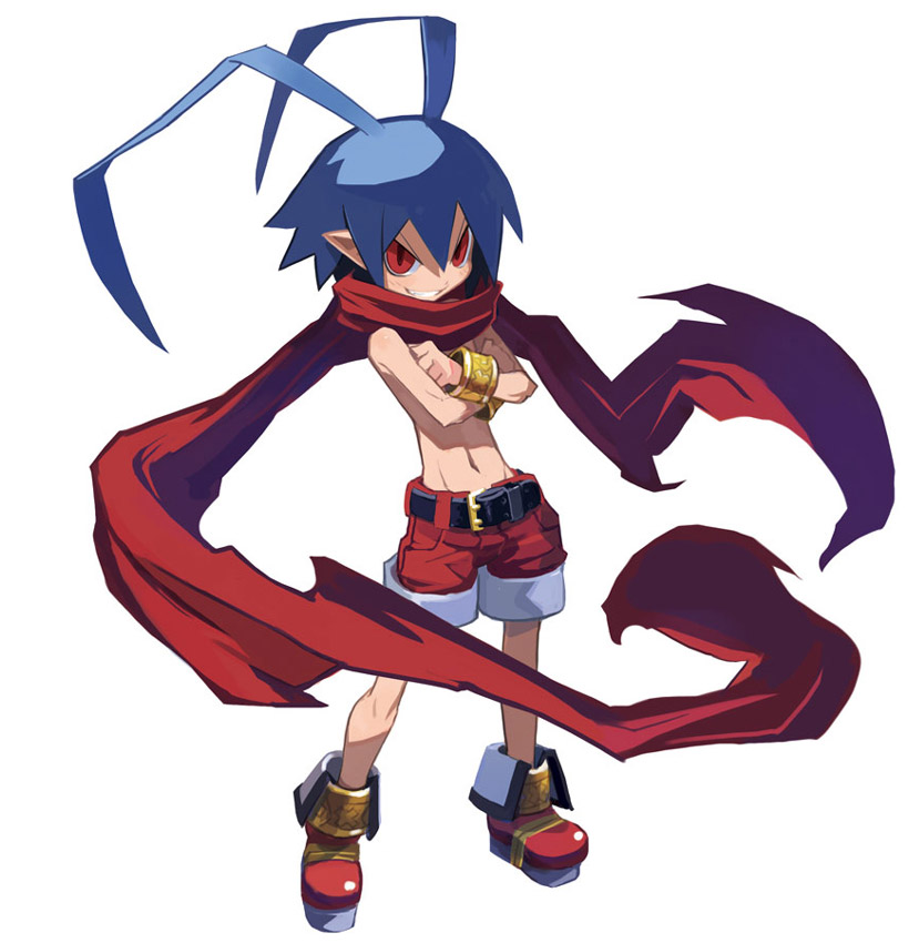 Laharl Art from Disgaea 2: Cursed Memories