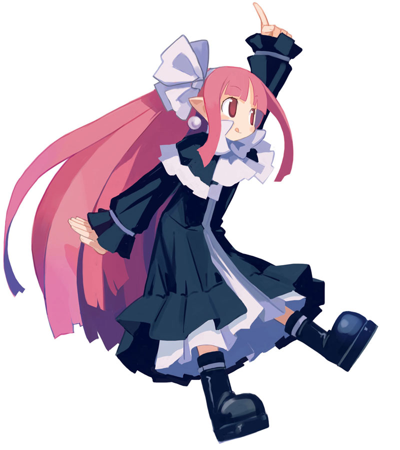 Female Magician Art from Disgaea 2: Cursed Memories