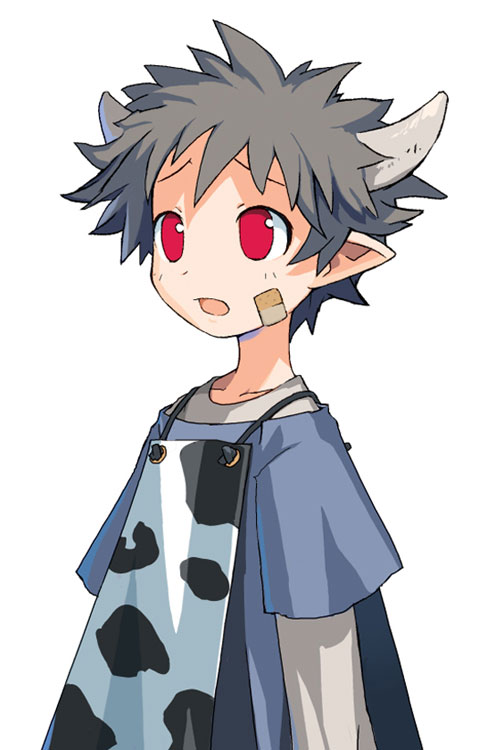 Taro Portrait Art from Disgaea 2: Cursed Memories