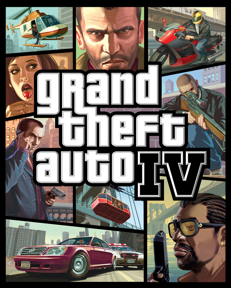 Box Art from Grand Theft Auto IV