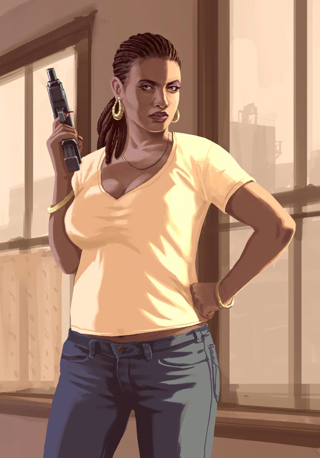 Elizabeta Torres Art from Grand Theft Auto IV