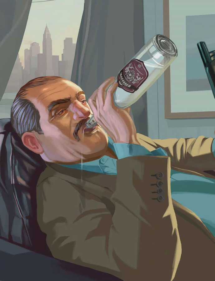 Vladimir Glebov Art from Grand Theft Auto IV