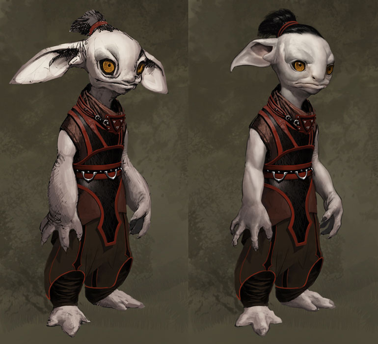 Asura Art from Guild Wars: Eye of the North