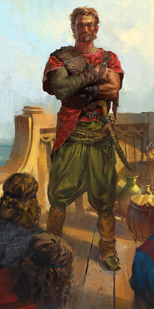 Glave's Corsairs Art from Guild Wars: Eye of the North