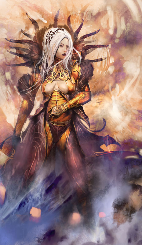 Lyssa Concept Art from Guild Wars: Eye of the North