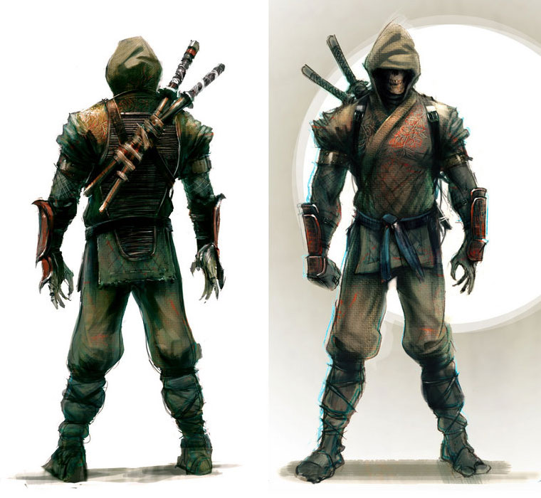 Ninjas Art from Guild Wars: Eye of the North